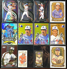 LARRY WALKER 2025 Panini Select PREMIER TRI-COLOR #182 - Montreal Expos Lot 12