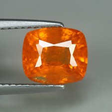 2.89 Cts Great Best Color 100  Natural Orange Spessartite Garnet Srilanka