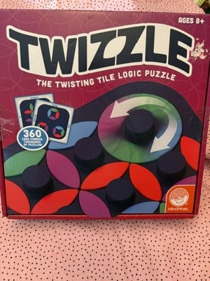 Twizzle Logic Puzzle Game Mindware 2002 Strategy Tiles New Free Shipping