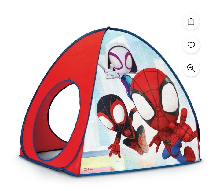 ¡Guau! ¡Spiderman & His Amazing Friends gira, pop y juega en interiores! Tienda sin montaje Foto 2 de 3