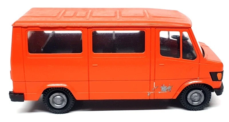 Conrad escala 1/50 diecast 3063/3064 - Mercedes Benz minibús - naranja Foto 3 de 4