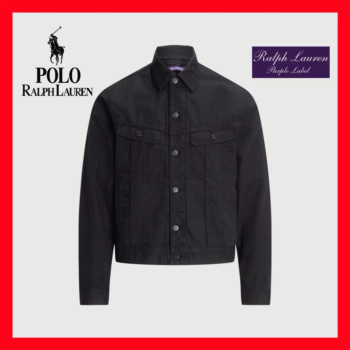 Ralph Lauren Purple Label Cotton Outer Shell Jackets for Men for