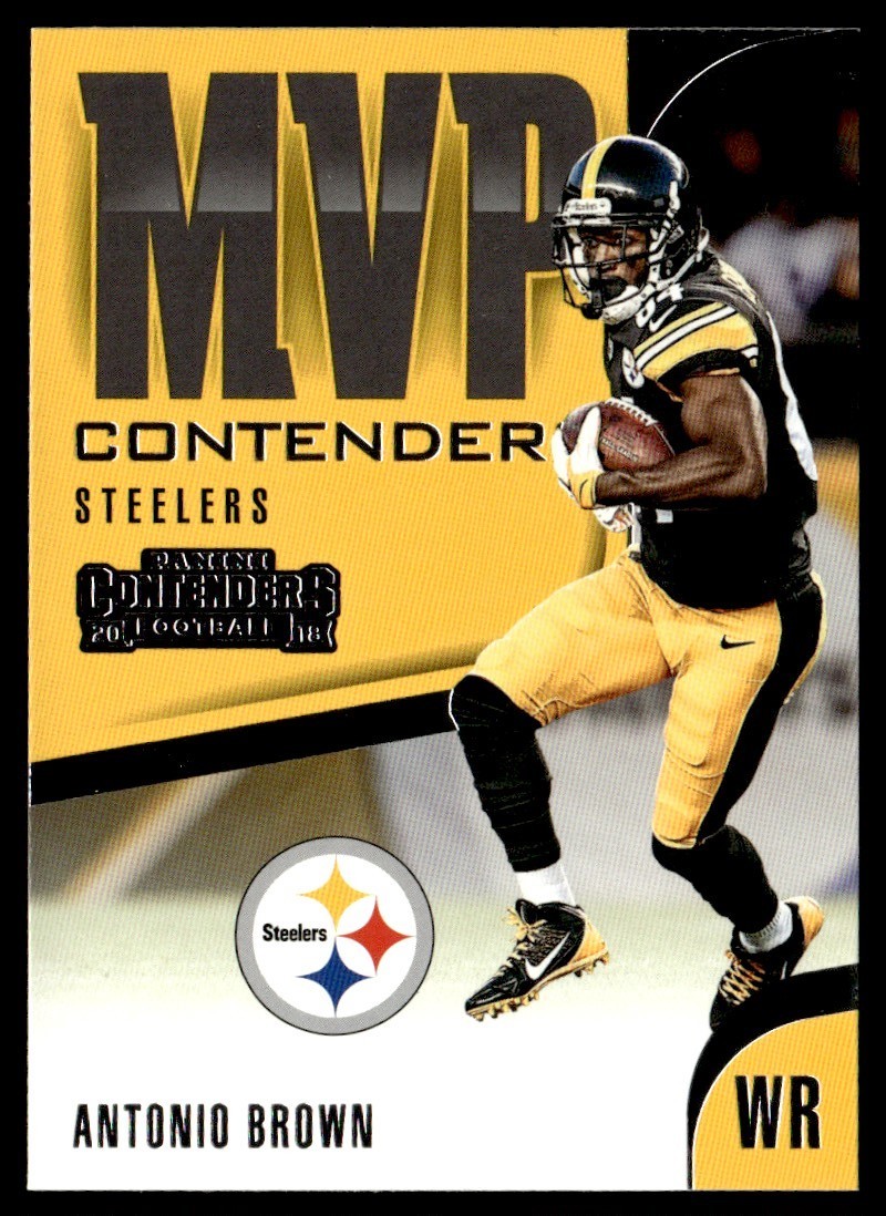2018 Panini Contenders MVP Antonio Brown Pittsburgh Steelers #MVP-5