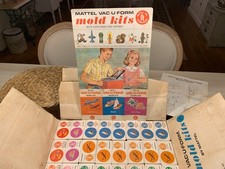 Vintage Mattel VAC U FORM mold Kit DISGUISES NOS from case 1 BOX ONLY