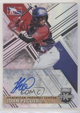 2019 Panini Elite Extra Edition Dominican Prospect League John Peguero Auto 0q3