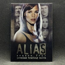 Alias Season 4 Foil PROMO Card 2006 Inkworks PSD Jennifer Garner