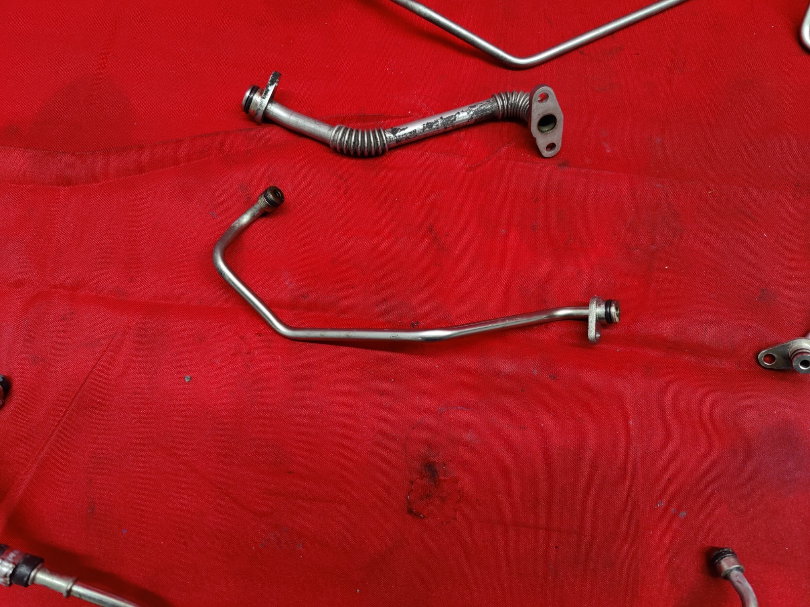 MASERATI GHIBLI LEVANTE ENGINE TURBO CHARGER OIL COOLANT HOSE DUCT TUBE BOOT SET