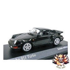 NEW European Exclusive 1/43 Scale Porsche 911 Turbo Black 1990 964 Model
