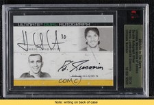2005 ITG Ultimate Memorabilia 6th Edition 20/34 Henrik Lundqvist Auto READ 06st