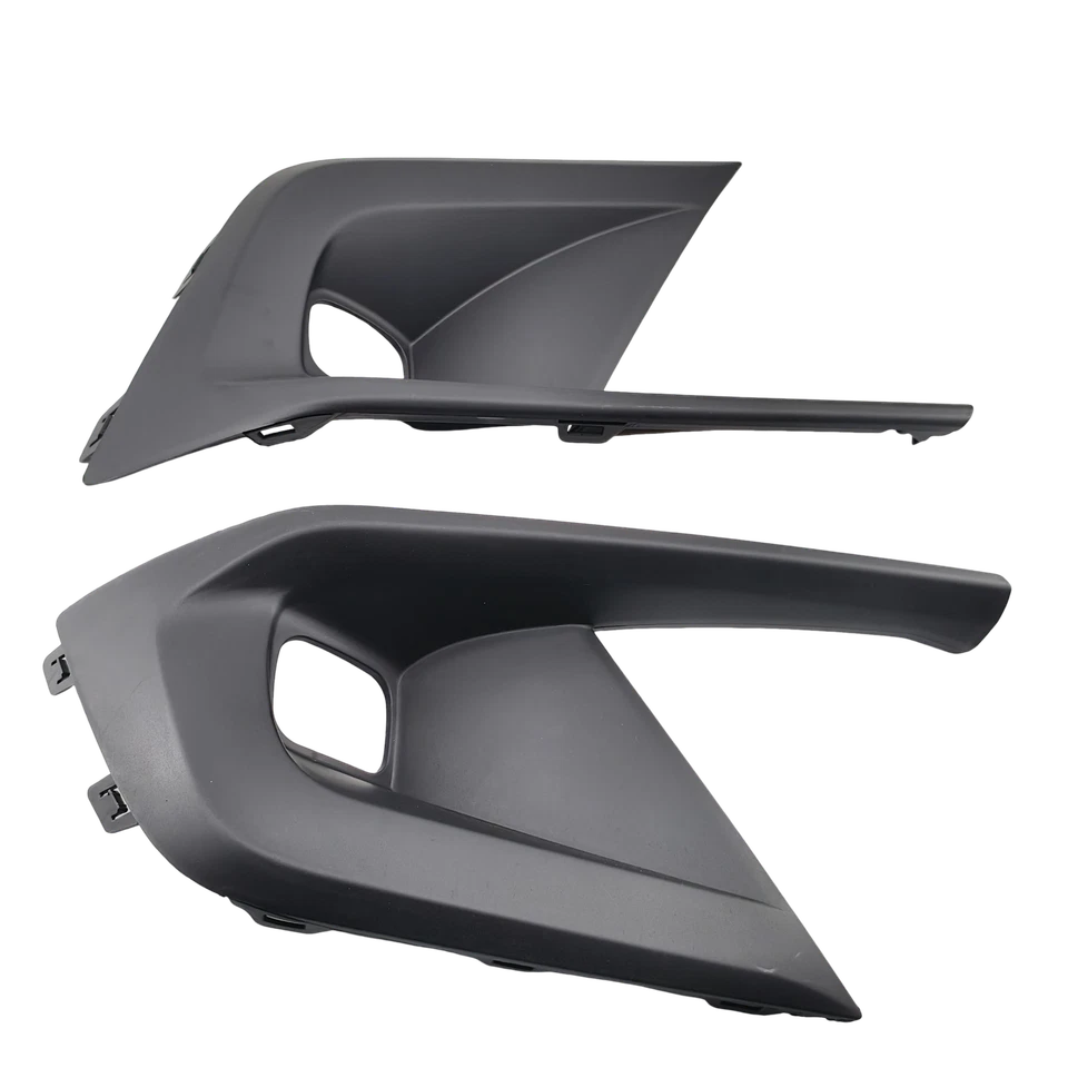 New Pair For Honda Civic 22-24 Front Bumper Fog Light Cover Trim Left+Right Side Foto 3 de 4