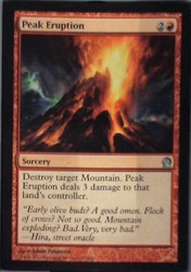 Peak Eruption 132/249 Theros Magic: The Gathering