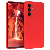 HandyhüLle FüR Samsung Galaxy A36 Silikon Tpu Back Cover Schutz Handy Case Rot