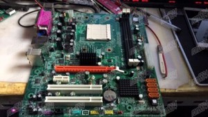 1pc   used      ●GeFeng● Elite RS780CM-M5 V:1.0A DDR2 AM2 motherboard #F7