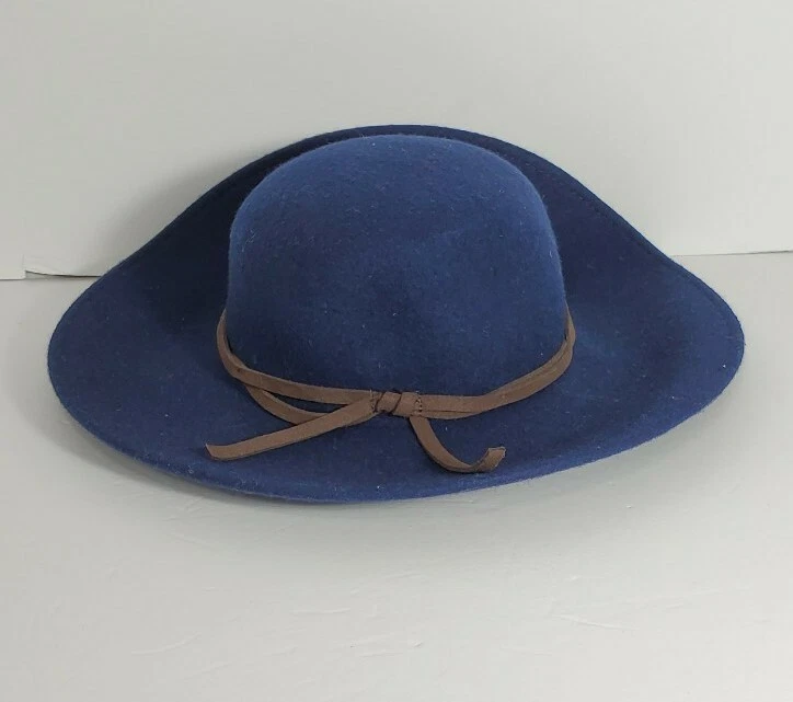 Janie and Jack WOODLAND WEEKEND Size 6 to 12 Months Wool Felt Hat Navy NWT