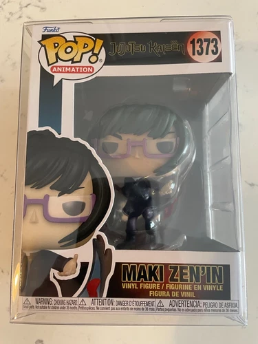 Maki Zen'in Funko Pop Animation Jujutsu Kaisen #1373 Mint with Protective Holder
