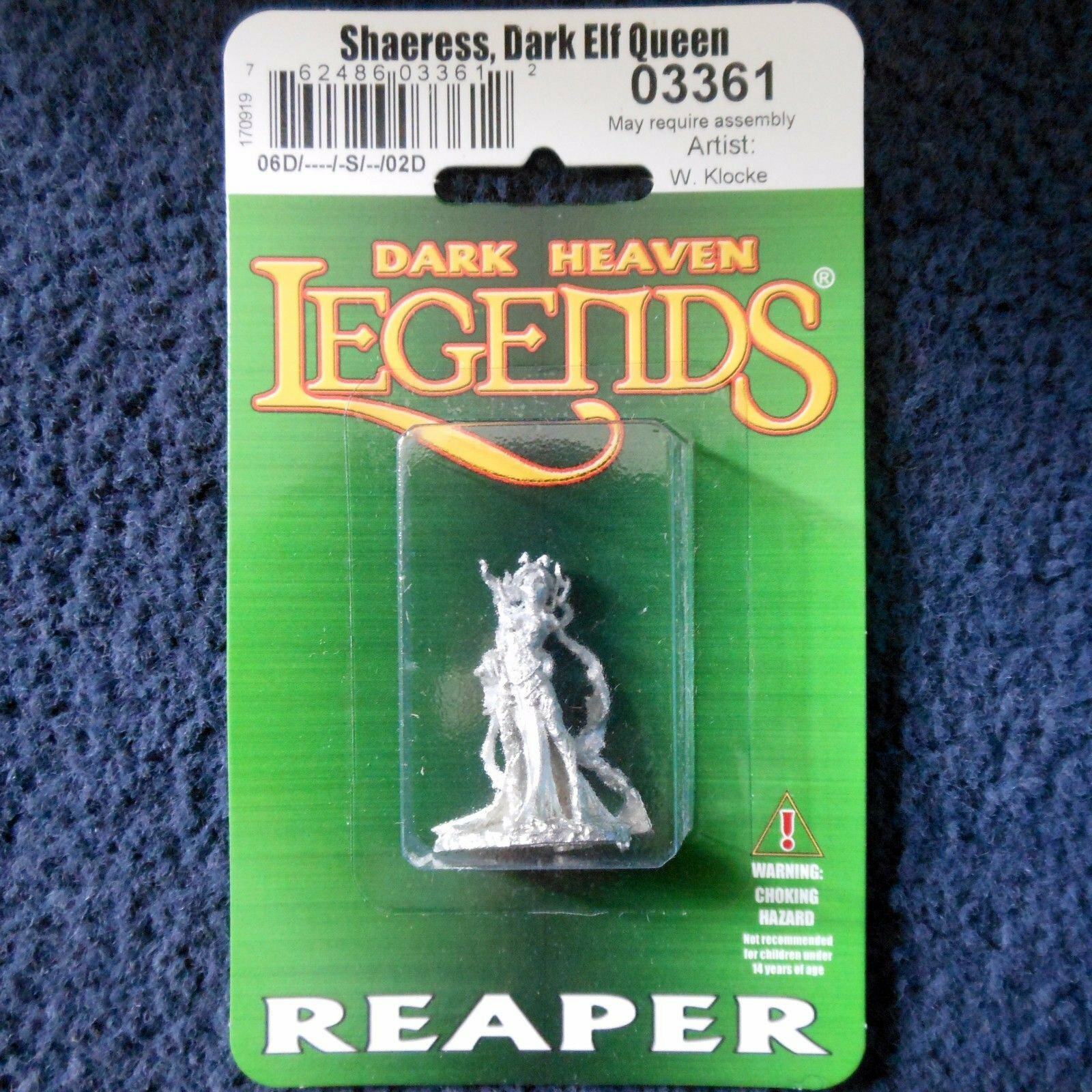 Reaper Dark Heaven Legends 02637 Marcus Starsong jeune