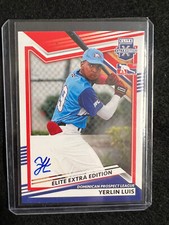2022 EliteExtra Edition DPL Rookie Auto Yerlin Luis #217🔥
