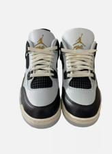 Air Jordan Retro 4 Pure Platinum R 6.5Y L 5.5Y Mismatched Shoes