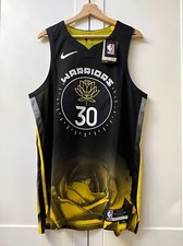 Nike NBA Stephen Curry 22/23 GSW City Edition Authentic Jersey Size 48 L