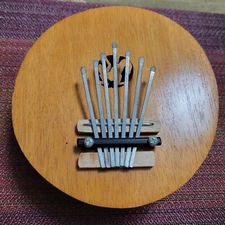 Coconut Karimba - Traditional musical instrument from Bali. Primitive Piano