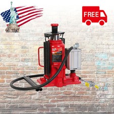 Big Red Torin 20 Ton40000lbcapacity Pneumatic Air Hydraulic Bottle Jack Red