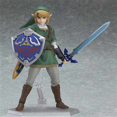 The Legend of Zelda Twilight Princess Link Posable Action Figure Toy Figma #320