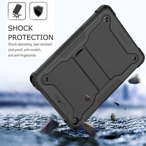 For iPad 8th/7th Gen 10.2 inch, iPad Pro 11" Shockproof Rubber Stand Case Cover - Picture 30 of 52