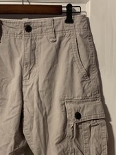 American Eagle Light Gray Cargo Men's Shorts