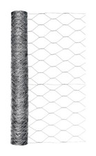 Garden Craft 24 in. H X 50 ft. L 20 Ga. Silver Poultry Netting 0.42 per foot