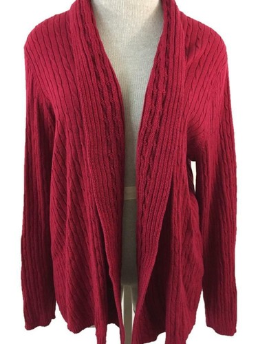 Kim Rogers sweater cardigan size PXL 