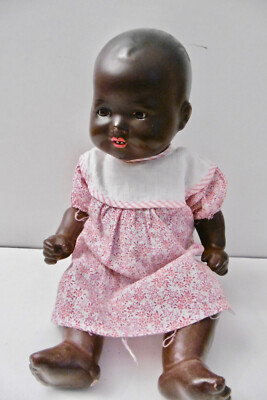 Poupée Ancienne Bébé Armand Marseille - Moule Dream Baby Noir 351 - 34 Cm
