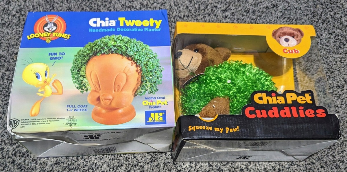 未使用 E.T. Tweety - Artificial Sources CHIA TWEETY BIRD LOONEY TUNES NIB SEALED HOMEMADE DECORATIVE