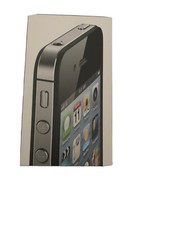 Black Iphone 4s 16gb Box and Manual Only-No Phone Included 