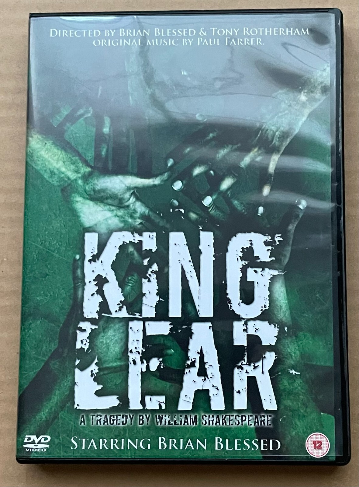 King Lear DVD (2013) Brian Blessed William Shakespeare Play