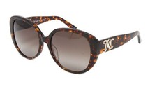 Juicy Couture Women's Sunglasses JU614/S 086 Havana 57mm Brown Lens NEW 