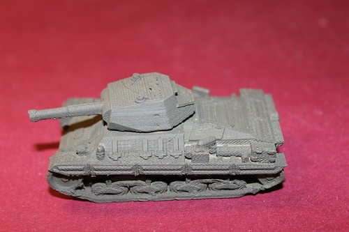 TANQUE PESADO ITALIANO A ESCALA 1/72 ND IMPRESO EN 3D SEGUNDA GUERRA MUNDIAL ESCALA P 26/40 - Imagen 2 de 4