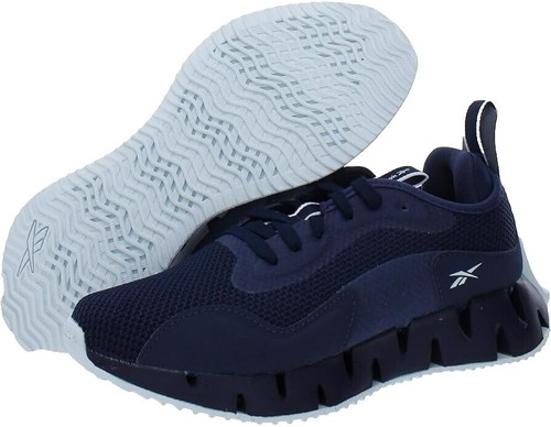 NEW Reebok ZigTech Mens Size 6.5 Gray Black Purple Shoes  display picture 2