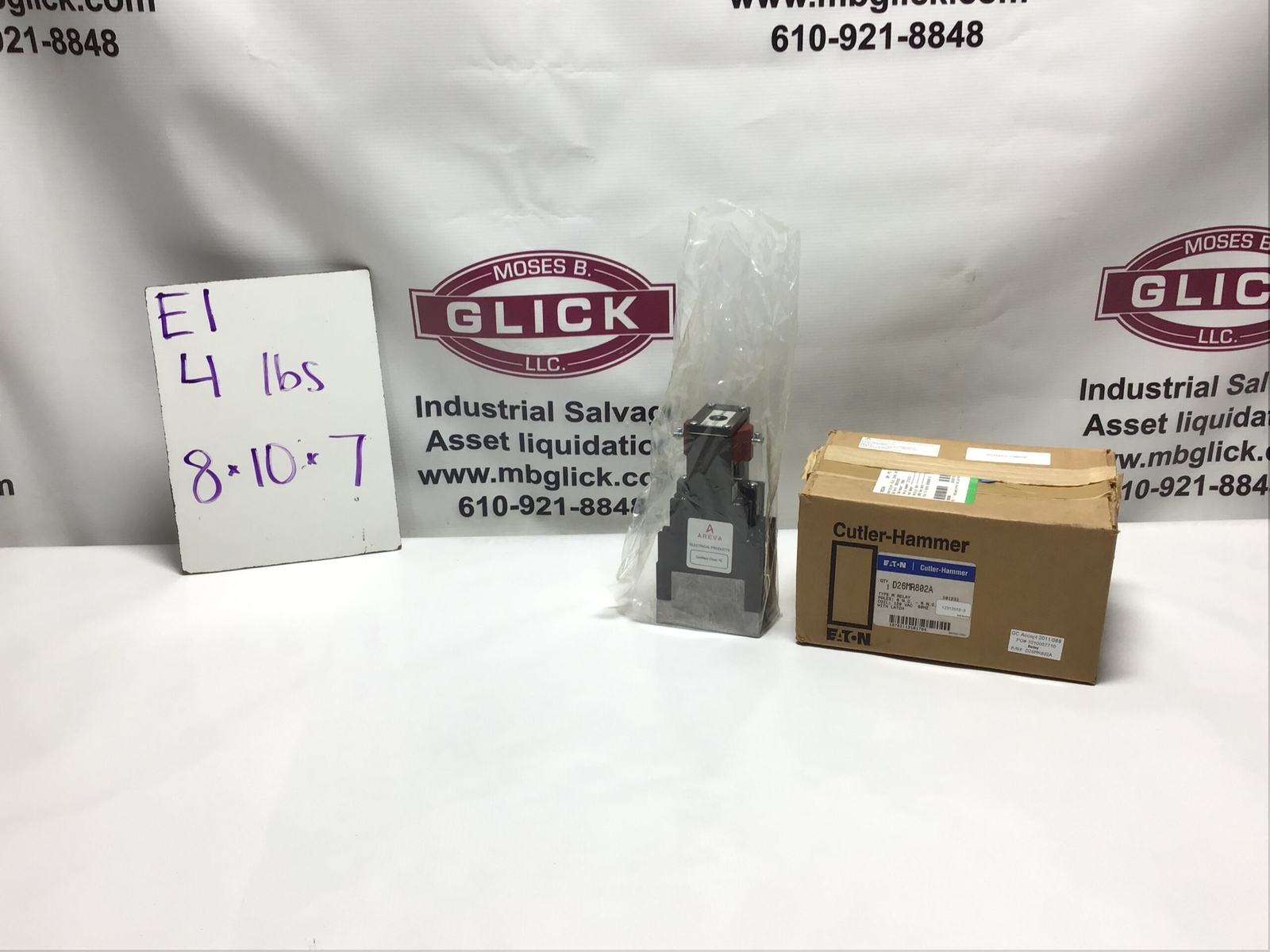 EATON CUTLER HAMMER D26MR802 TYPE M LATCHED RELAY SERIES A3
