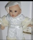 The Franklin Mint 11 Inch Porcelain Boy Christening Doll New In Box — photo 2