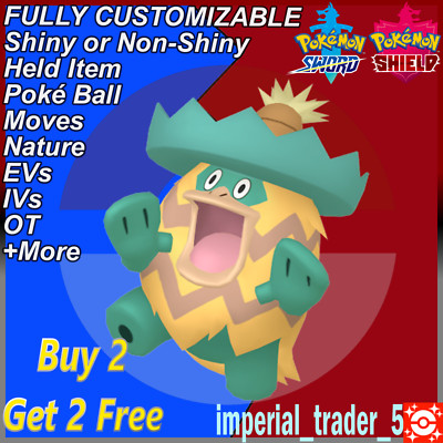 Pokémon Sword and Shield   Shiny Ludicolo   W/ Best 6IV Customizable