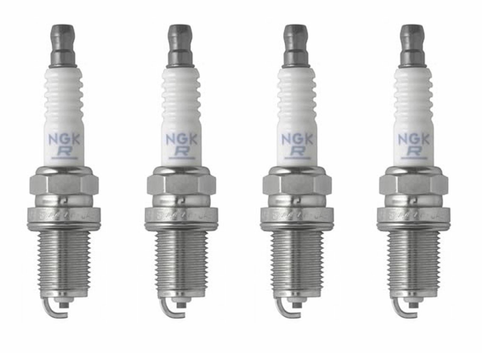 4 Plugs of NGK Standard Series Spark Plugs BKR6ES/6364
