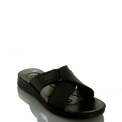 Ciabatte uomo eco pelle aperte estive pantofole incrociate sabot  antiscivolo | eBay