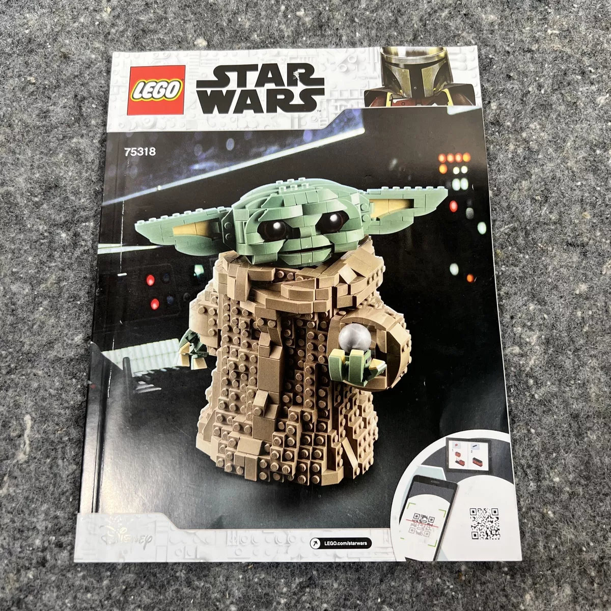 Lego BOOK ONLY 75318 Mandalorian The Child Star Wars 2021
