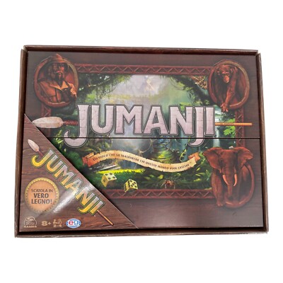 Spin Masters Games Jumanji Legno in Holz - italienische Version