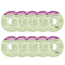 AZ Ortodoncia dental NITI resorte espiral abierto010/012'' 010/012*030″ 914mm