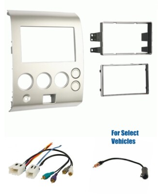 2 Din Car Stereo Radio Kit Wire Ant for some 2004-2005 Nissan Armada/04-07 Titan
