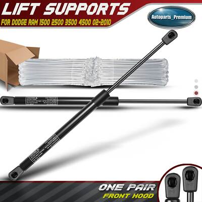 オーバークロック Qty(2) Hood Lift Supports Shocks Struts for Dodge Ram 1500