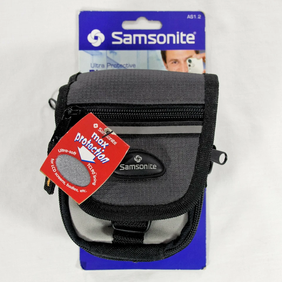 New Samsonite Ultra Protective Camera Photo Bag 5 Pockets Water Resist Zip Strap - Image 2 of 4