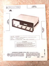Original NOS Sams Photofact Folder 488-5 DAVID BOGEN M60 - 7027A amp