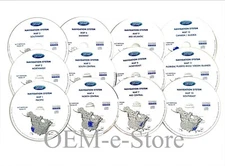 2003 2004 2005 2006 Ford Expedition Navigation CD Set 12 Disc U.S CAN Map VER 3V